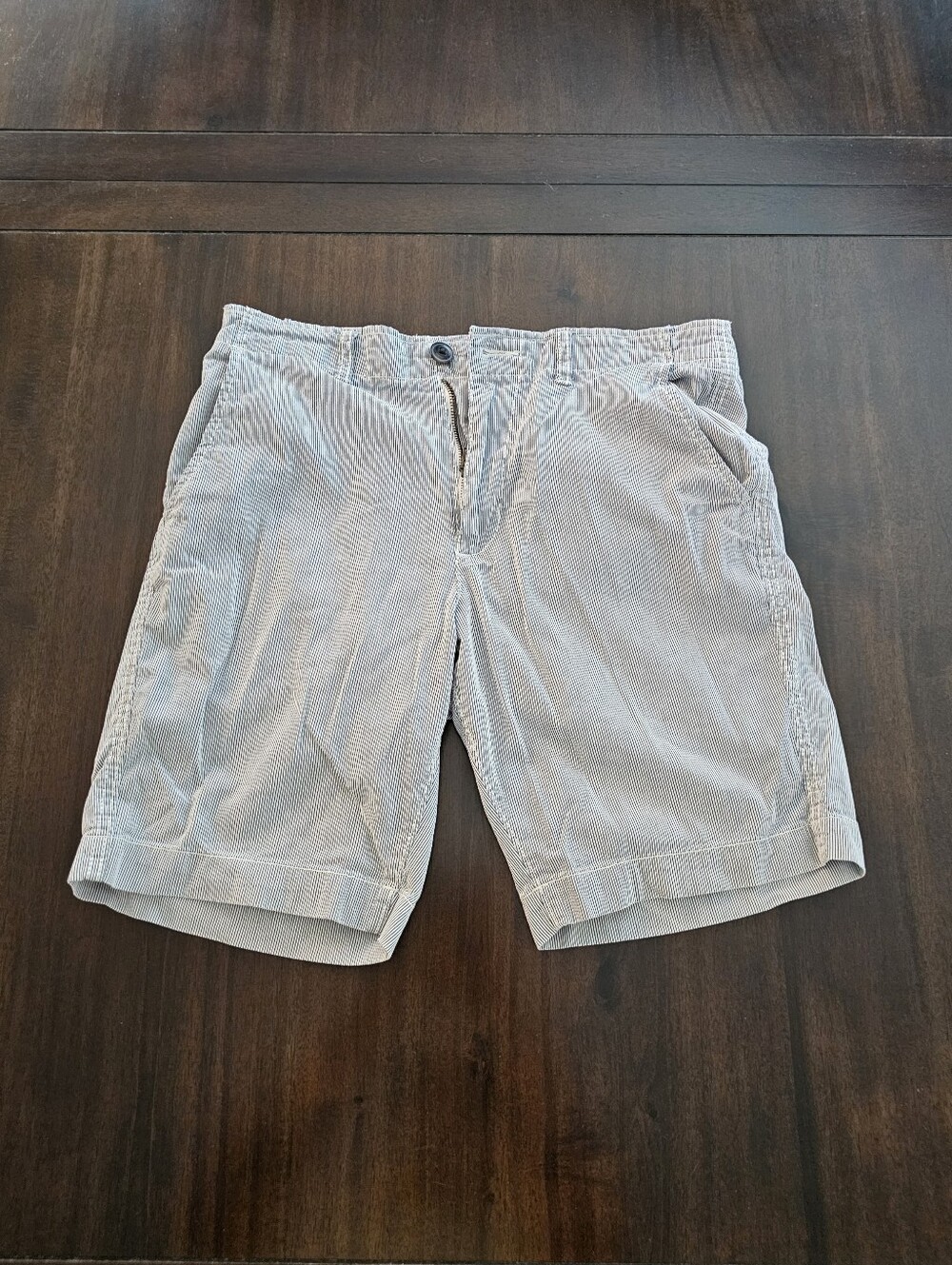 American Eagle Micro Stripe Shorts Size 30